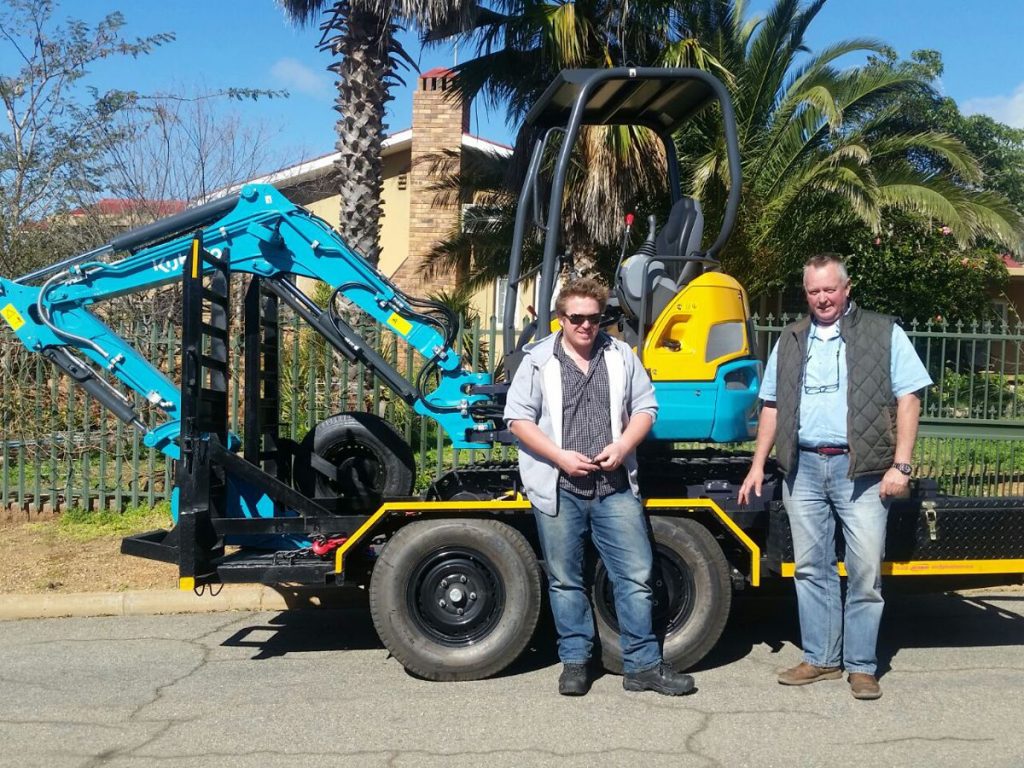 Mburg Mini Plant in South Africa relies on Kubota miniexcavator for