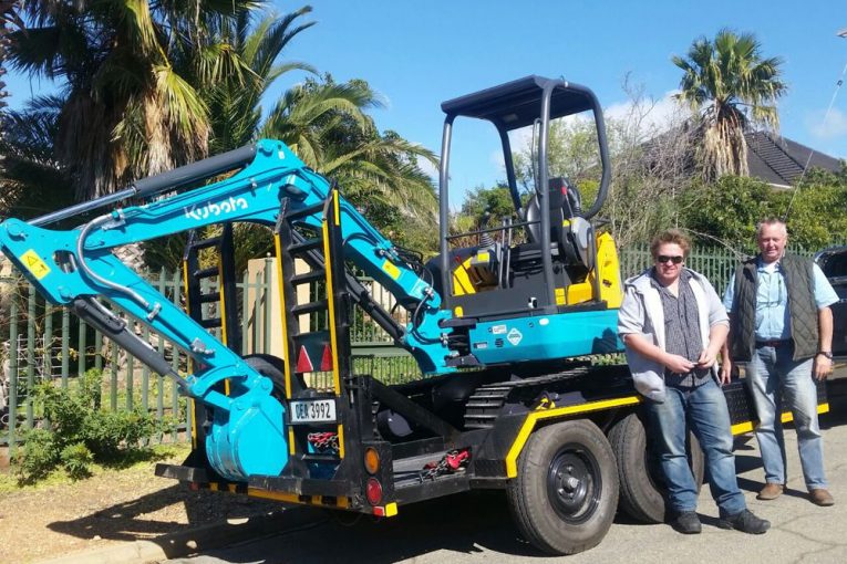 Mburg Mini Plant in South Africa relies on Kubota mini-excavator for tight access