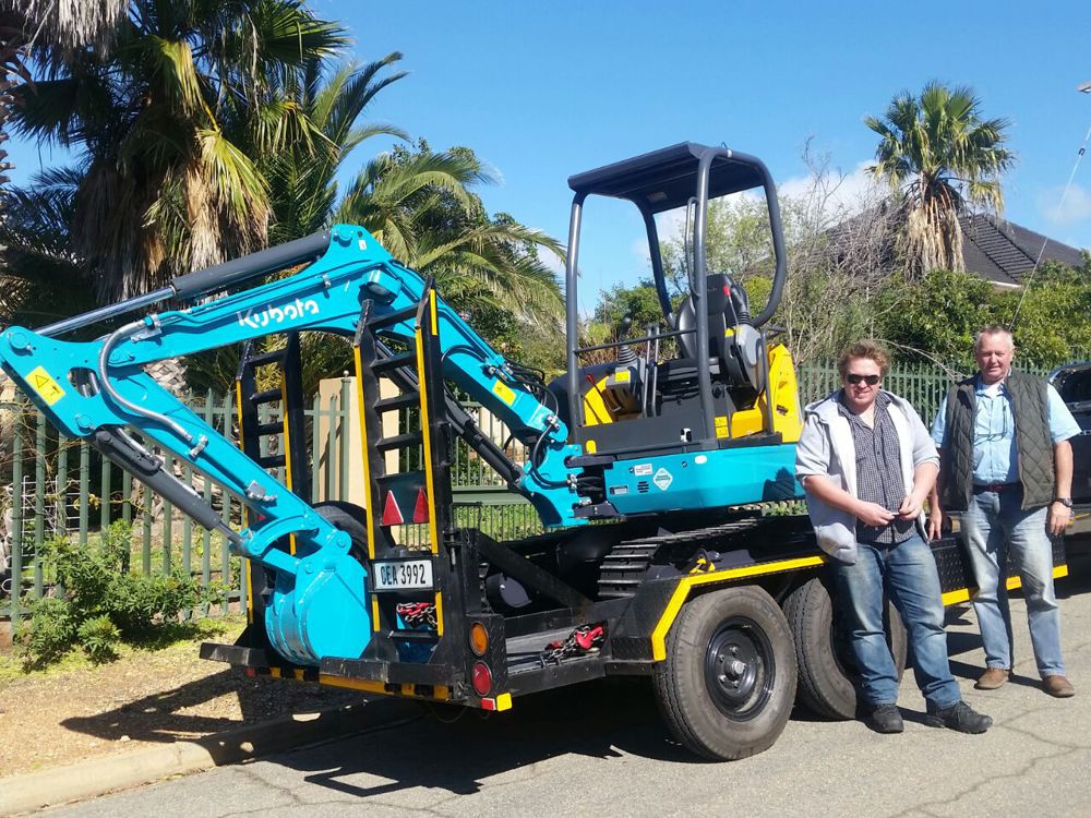 Mburg Mini Plant in South Africa relies on Kubota mini-excavator for tight access