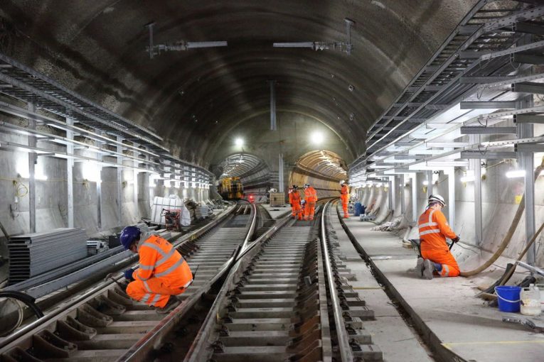 London Underground Elizabeth line track installation is complete