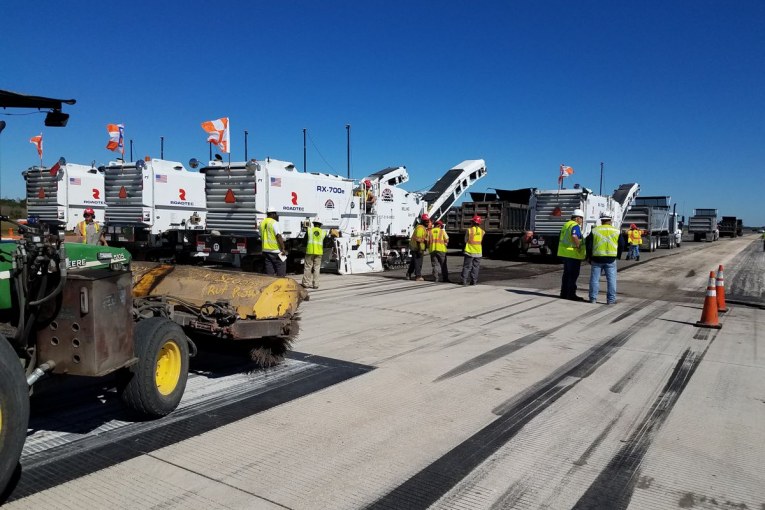 Resurfacing McDill Air Force Base Runway