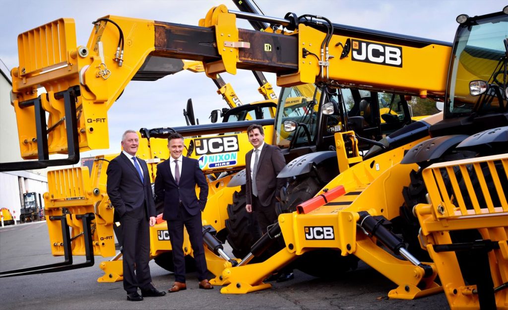 2017 - Nixon Hire buys more than 160 market-leading Loadall telescopic handlers worth almost £9 million