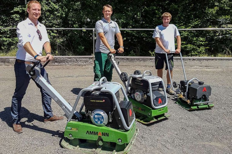 Ammann vibratory plate compactors deliver results