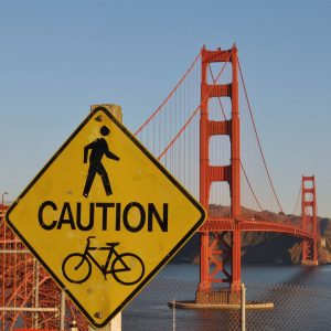 Golden Gate Bridge Sign - Photo by Marco Verch