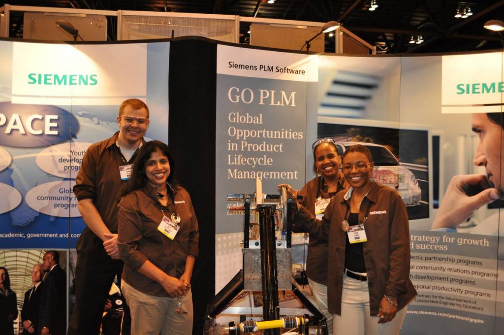 Siemens PLM Software Booth - Photo by Siemens