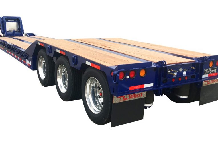 Talbert Manufacturing announces versatile 55 ton Roller Paver heavy-haul trailer