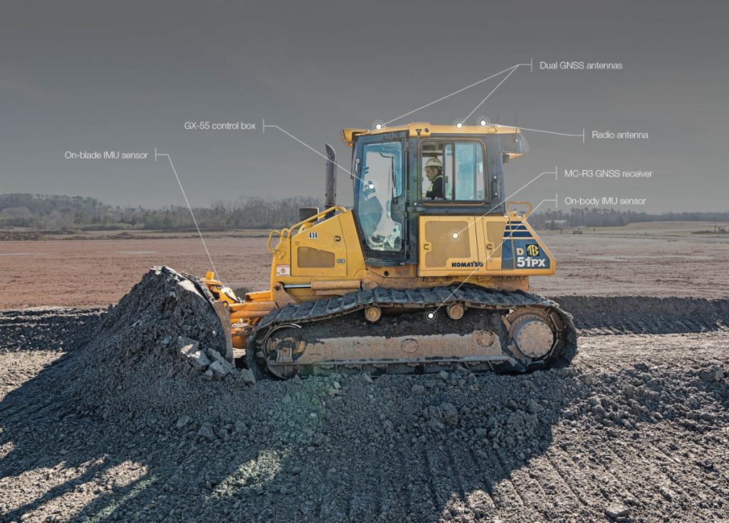 Integrated 3D Dozer Control system defines cutting edge
