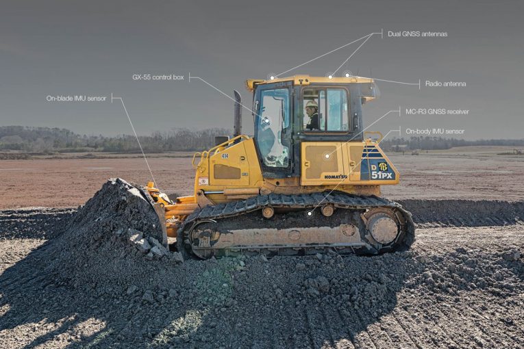 Integrated 3D Dozer Control system defines cutting edge