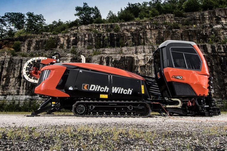 Ditch Witch AT40 all-terrain directional drill makes light work of Hard Rock