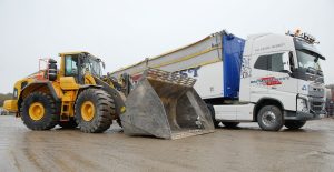 Volvo loading shovels at Britaniacrest Recycling increase productivity
