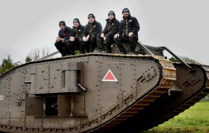 EXCAVATOR giant JCB helped TV personality Guy Martin to engineer a tribute to the role tanks played in helping change the course of the First World War. Now the story of the tank’s role and its modern-day recreation will be told in a Channel Four documentary ‘Guy Martin’s WW1 One Tank’ on Sunday, November 19 at 8pm.