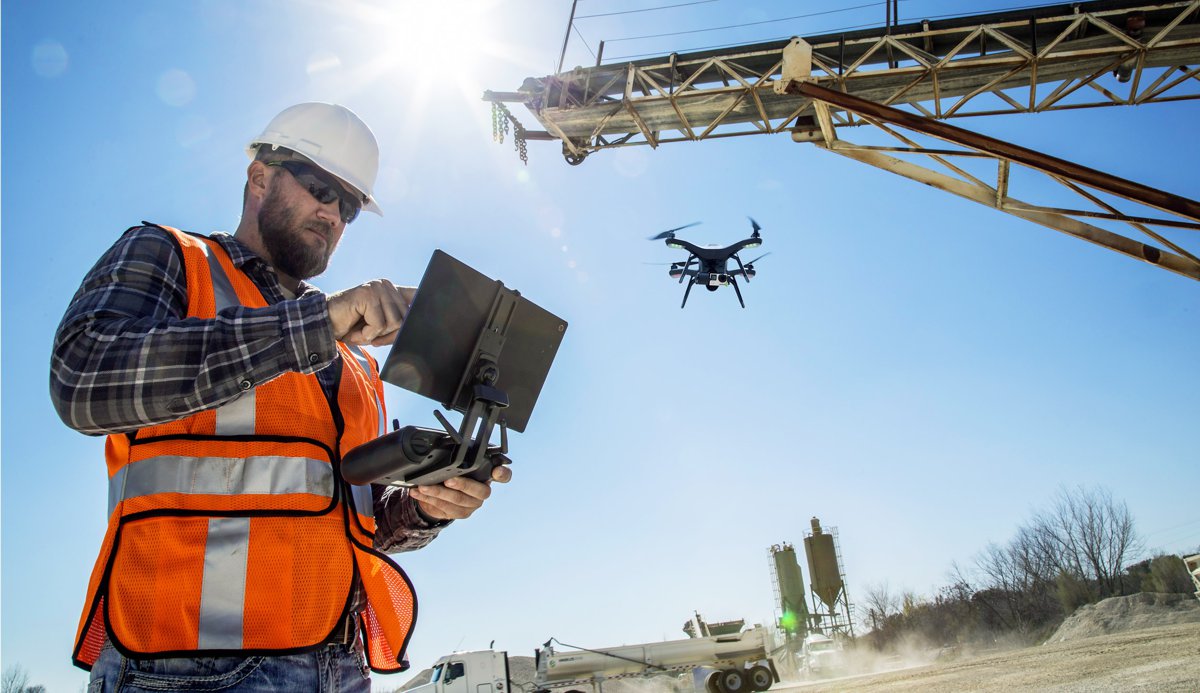 Drones set to take off in construction