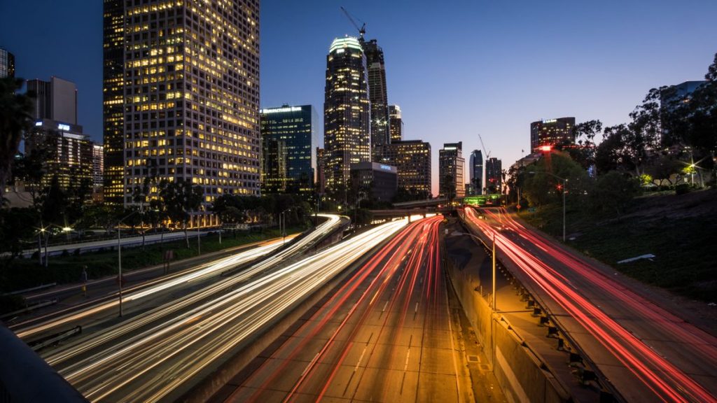 Highway 110 Los Angeles - Photo by Hiuseppe Milo