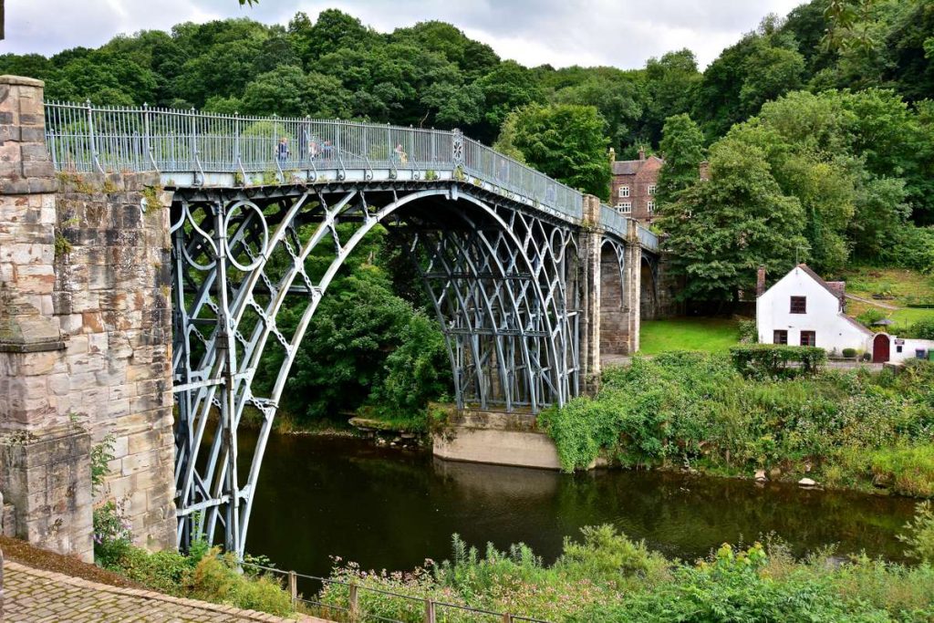 Ironbridge in Telford Wrekin Borough - Photo by Martin Pettitt