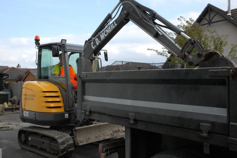 Scottish contractor C D McNeill invests in another Volvo EC27C Excavator