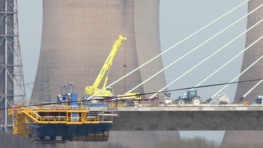 Mersey Gateway Bridge Under Construction - Photo by Dawn Imagination Stables II