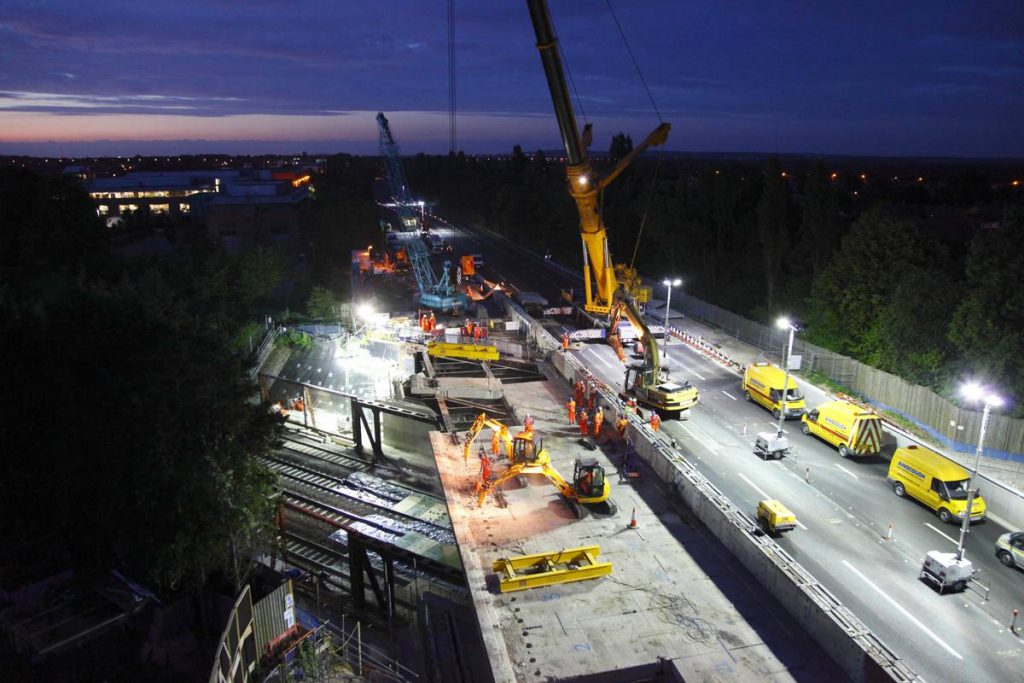 Road and Rail - Photo by Highways England