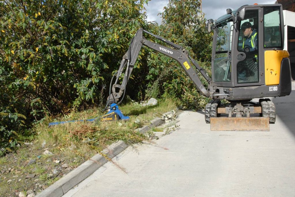 Willie Paterson's Volvo EC18D is a 'jack of all trades'