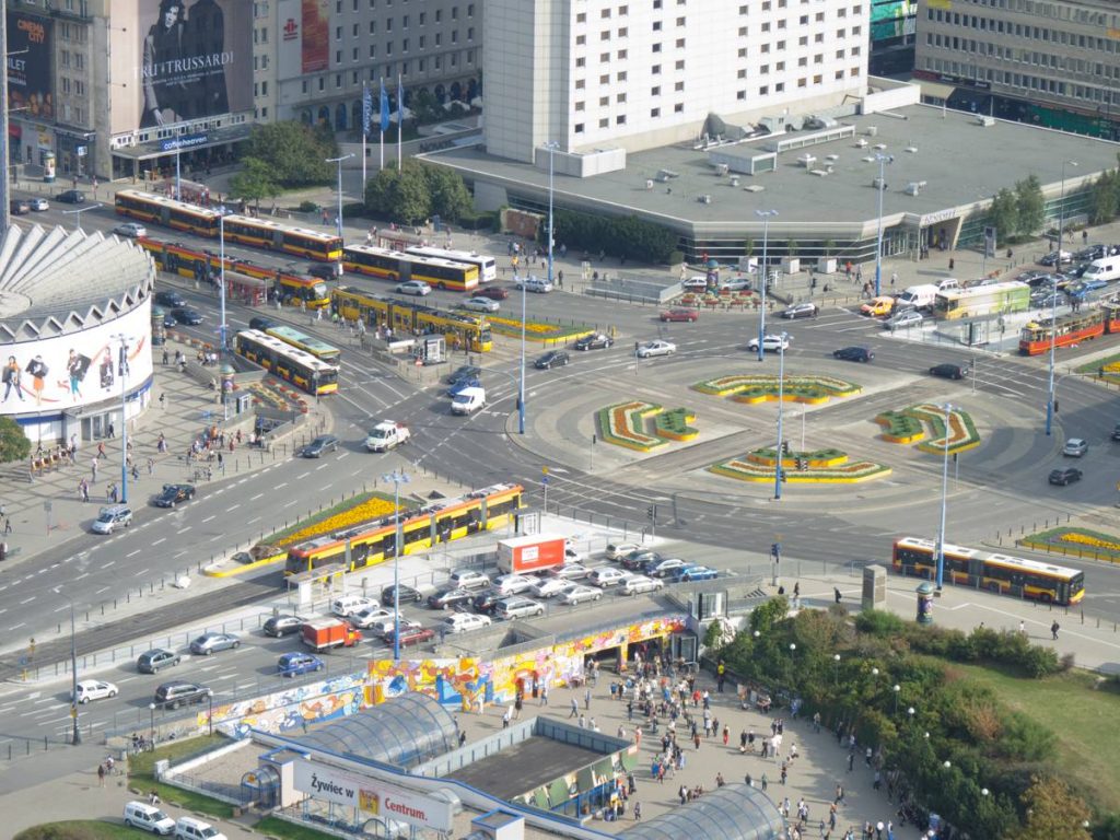 Warsaw Roundabout - Photo by Dave Collier