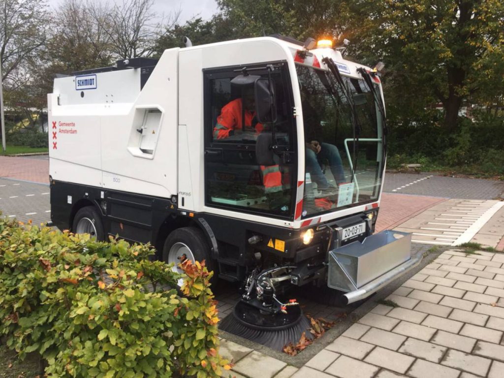 Amsterdam aims for smart city status with help from Schmidt sweeping technology