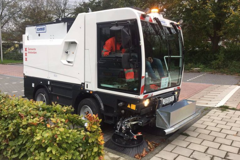 Amsterdam aims for smart city status with help from Schmidt sweeping technology