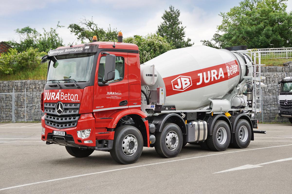 50 years of concrete truck mixers from Liebherr