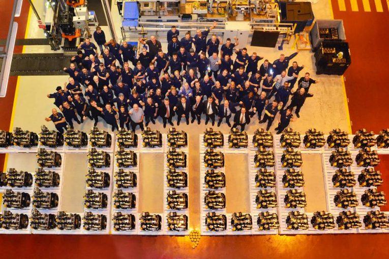 JCB celebrates manufacturing milestone of half a million engines