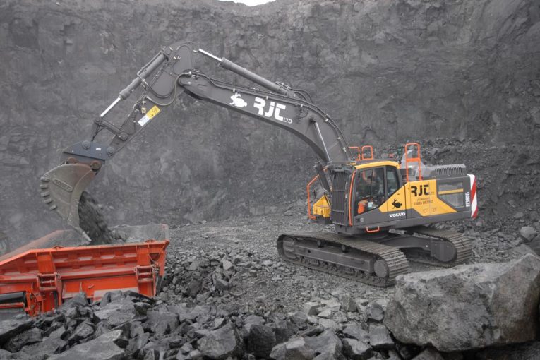 RJT Excavations crushes it with Volvo in Scotland