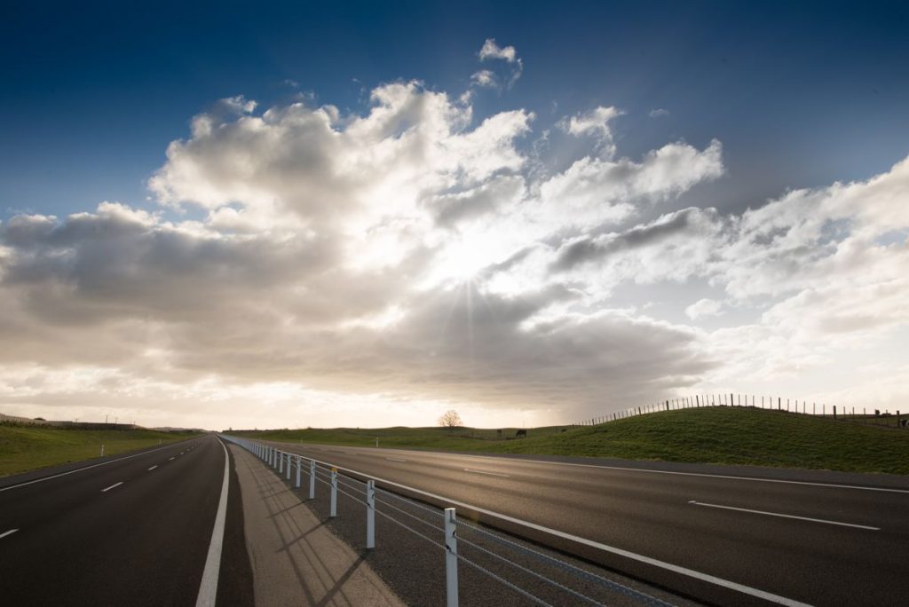 The tolled section of the Tauranga Eastern Link can safely support the 110km/h speed limit, with median-barriers, no crossing roads or tight curves, and two lanes in each direction.