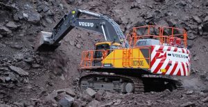 John Wainwright's Volvo EC750E Excavator a solid performer