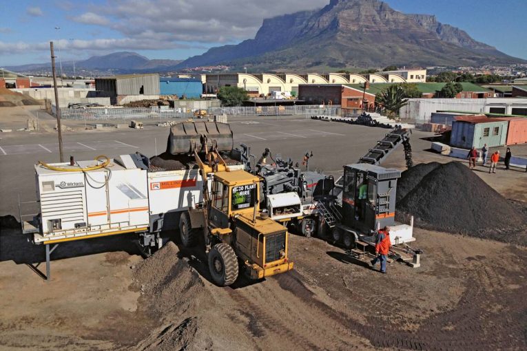 Rehabilitation of Camps Bay Drive in Cape Town relies on Wirtgen Cold Recycling