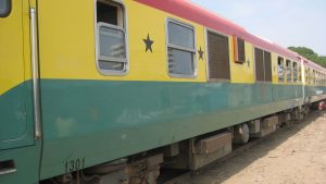 Ghana Train - Janine Hunter Hall