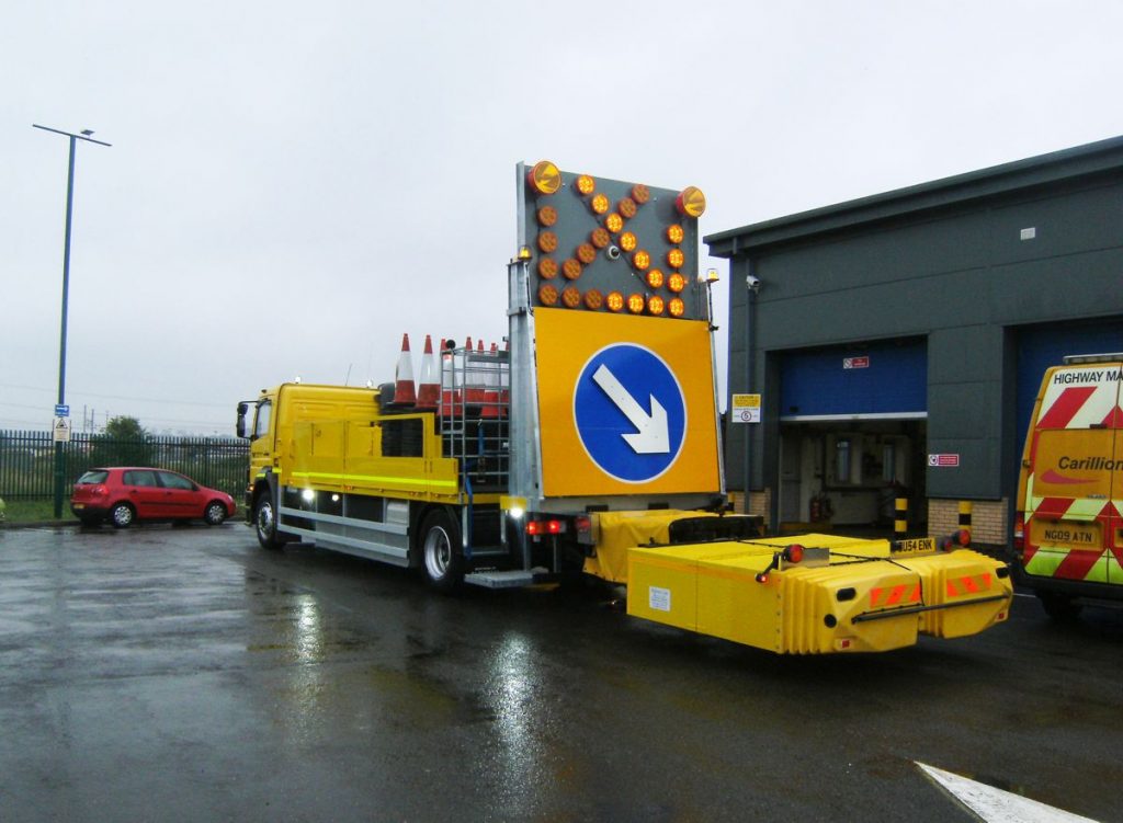 Road Worker Safety Campaign - Photo by Highways England