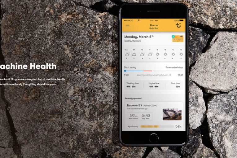 Maintaining machinery is clear and simple with the Trackunit smartphone app