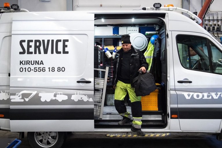 A day in the life of a Volvo Technician in Kiruna