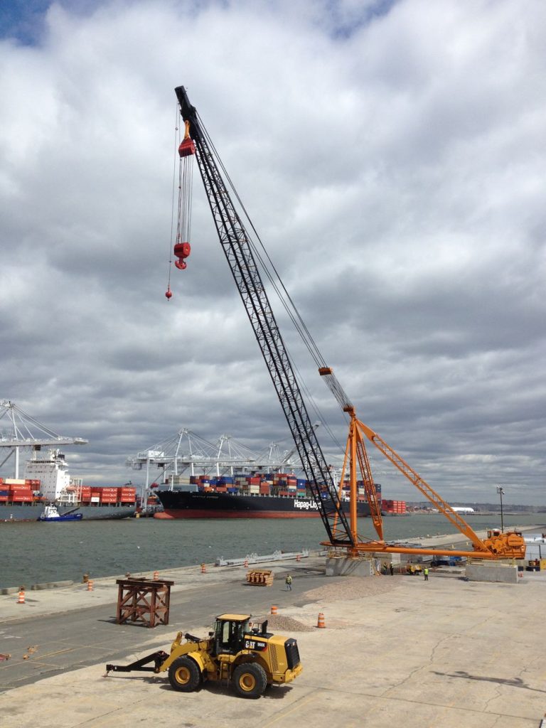 S60 stiffleg derrick is the number one choice for bridge elevation