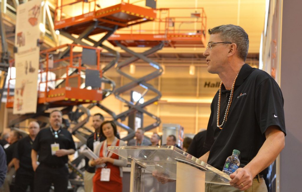 Skyjack showcases new technology and unveils new products at The Rental Show