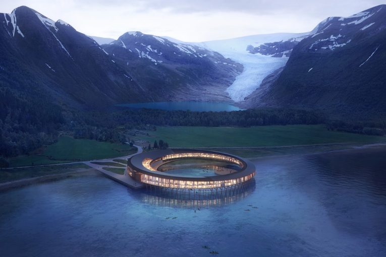 Snøhetta designs World’s first Powerhouse Hotel concept above the Arctic Circle