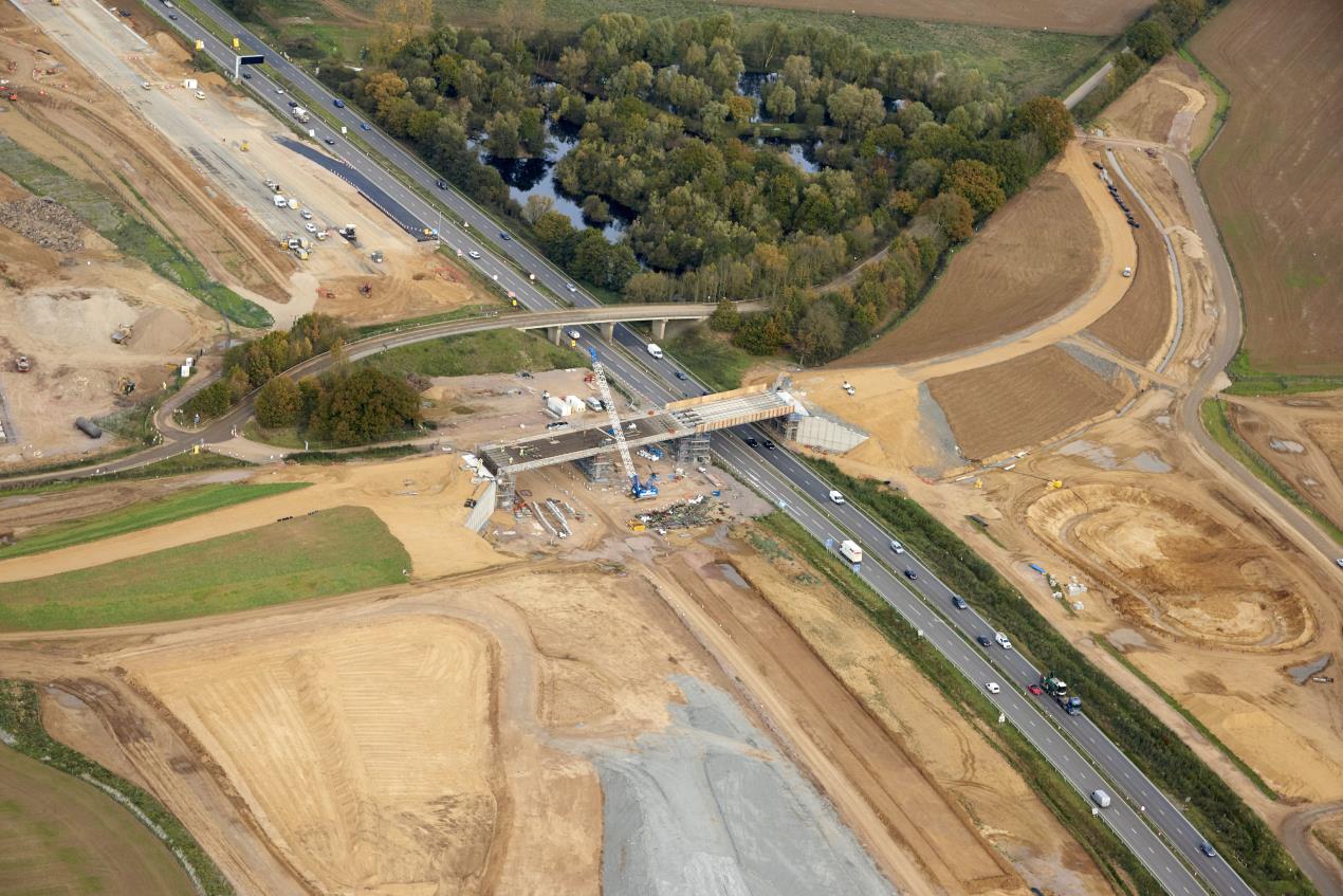 A14 bridge opened and old bridge to be demolished in the same week