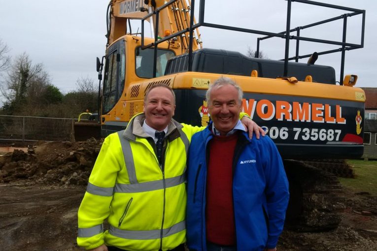 Hyundai dealer celebrates top Construction Salesman's 44 year career