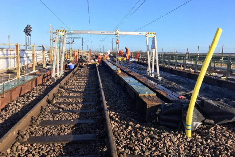 Network Rail completes £1m bridge strengthening works