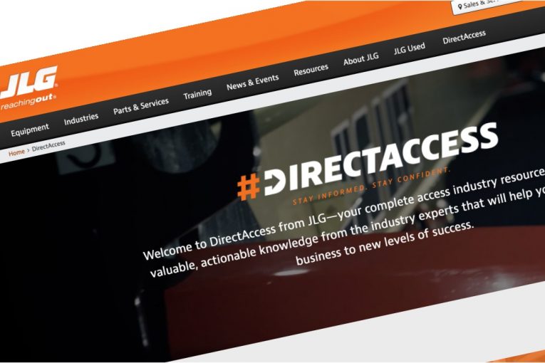 JLG Industries launches digital resource centre DIRECTACCESS