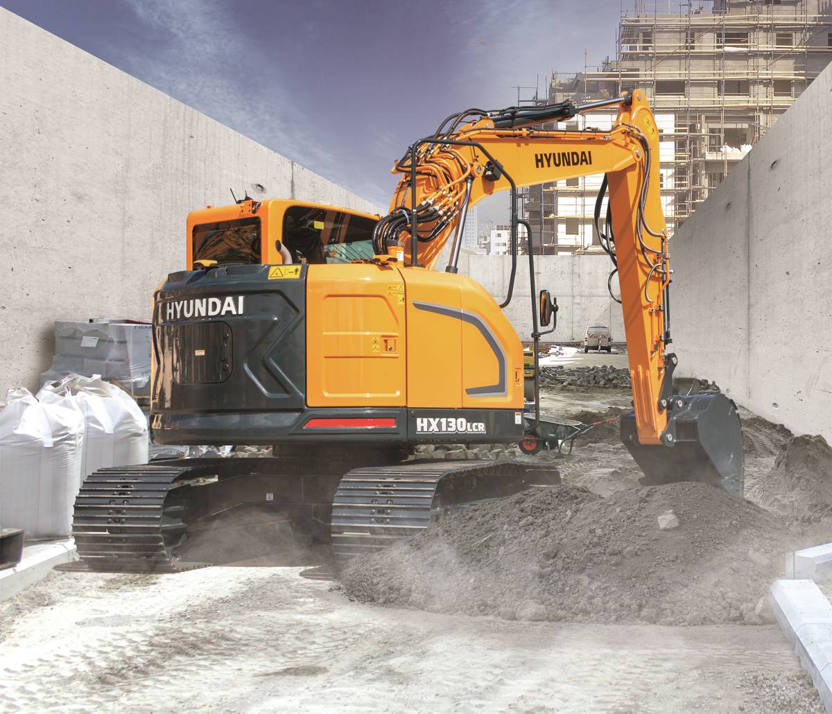 Hyundai Construction launches HX130 LCR Crawler Excavator