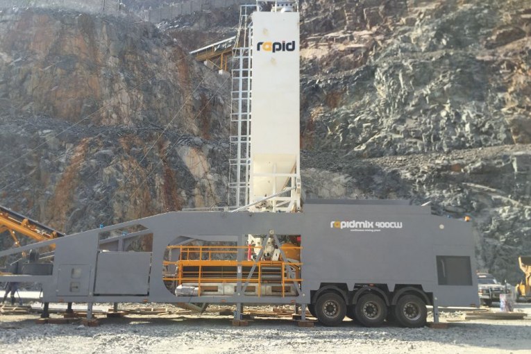 Kasco Mining choose Rapidmix Concrete Mixing Plant for Mine Backfill in Tanzania