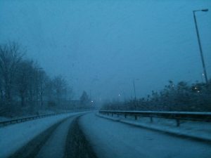 Snowy Motorway - Photo by John Dunsmore