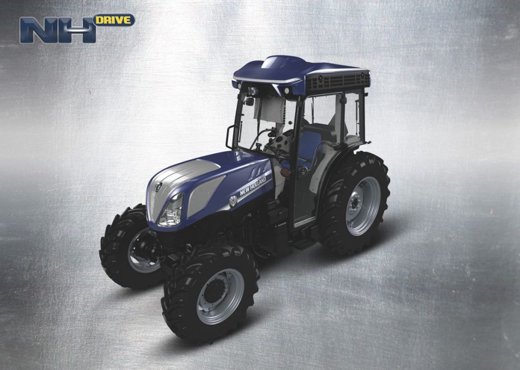 New Holland pilots autonomous tractor at E and J Gallo Winery