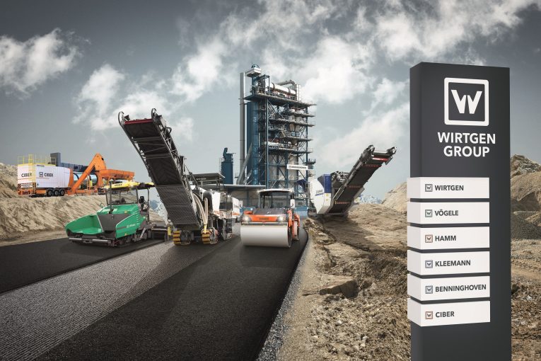 Wirtgen, Vögele, Hamm, Kleemann, Benninghoven and Ciber at bauma CONEXPO AFRICA 2018