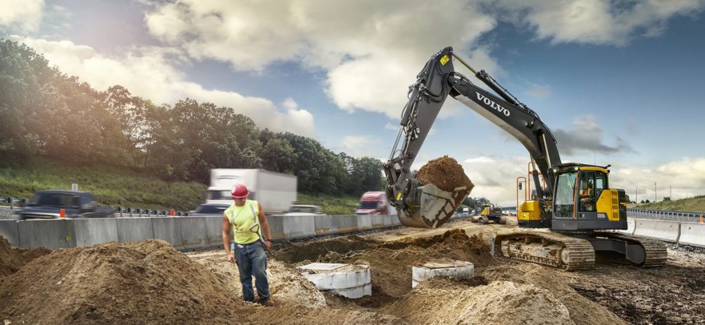 Volvo ECR355E Excavator