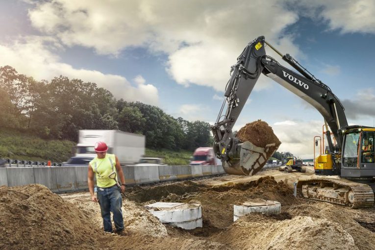 Volvo debuts 35 ton ECR355E short swing crawler excavator
