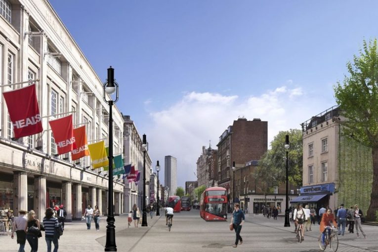 Eurovia wins contract to transform London’s busy Tottenham Court Road